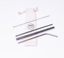Load image into Gallery viewer, Reusable Steel Straw Variety 3-in-1 Pack