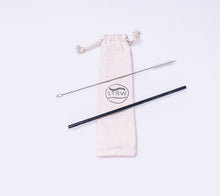 Load image into Gallery viewer, Reusable Straight Stainless Steel Straw