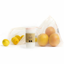 Load image into Gallery viewer, Compostable produce bag in peach