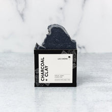 Load image into Gallery viewer, Charcoal + Clay Coconut Milk Soap