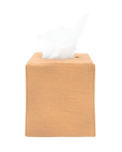 Tissue box cover in fawn