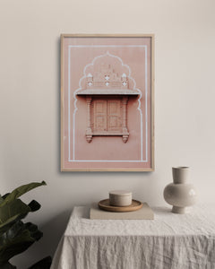 Pink City Wall Art