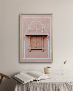 Pink City Wall Art