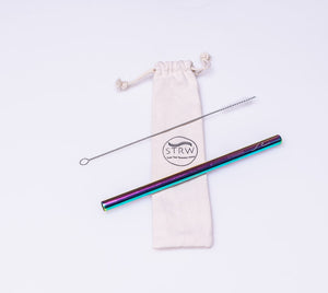 Reusable Smoothie/Boba Stainless Steel Straw