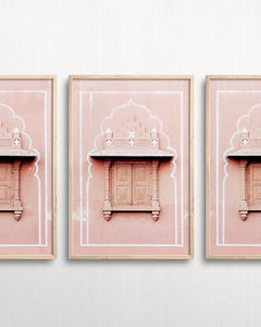 Pink City Wall Art